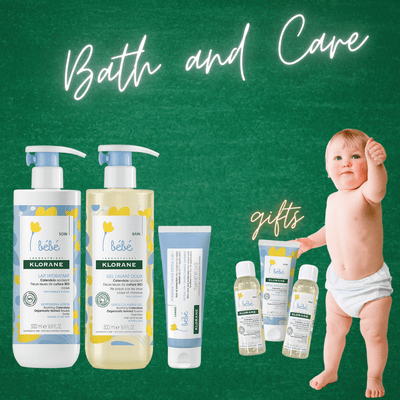 Klorane Bebe Bundle Bath And Care