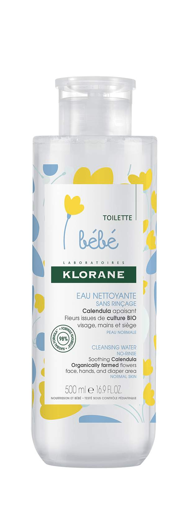 Klorane Bebe Cleansing Water No-Rinse