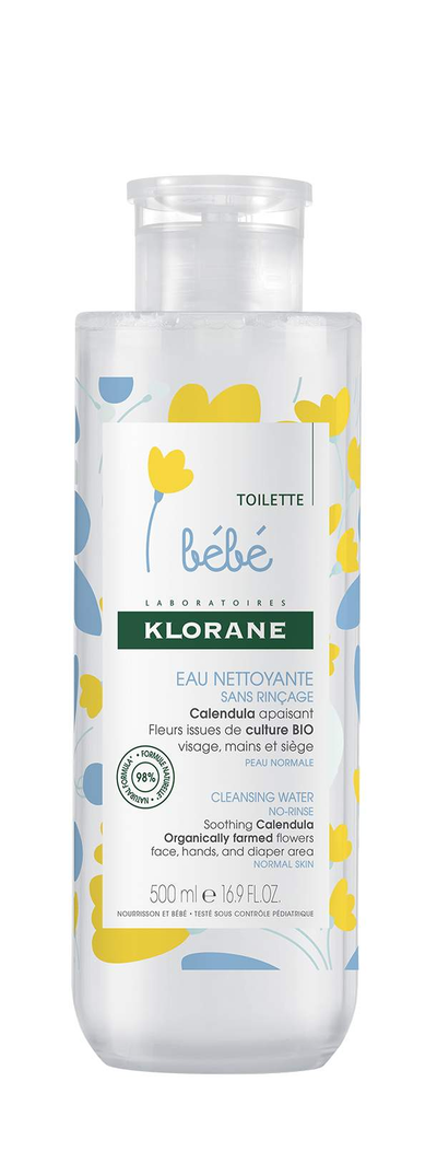 Klorane Bebe Cleansing Water No-Rinse