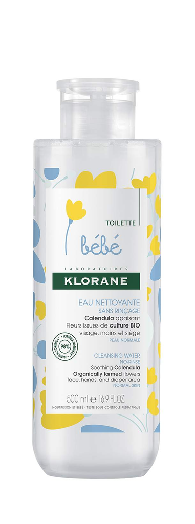 Klorane Bebe Cleansing Water No-Rinse