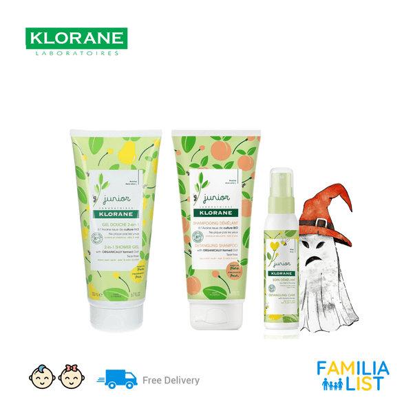 Klorane Junior Detangling Care Bundle