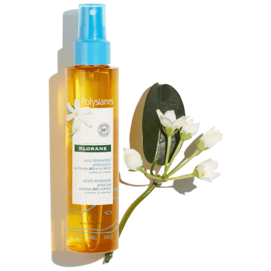 Klorane Polysiane After Sun Repair Oil with organic Tamanu & Monoi Body 150 ml
