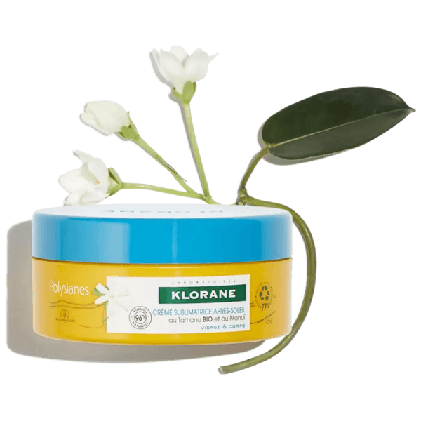 Klorane Polysiane After Sun Sublimating Cream with organic Tamanu & Monoi Body & Face 200 ml