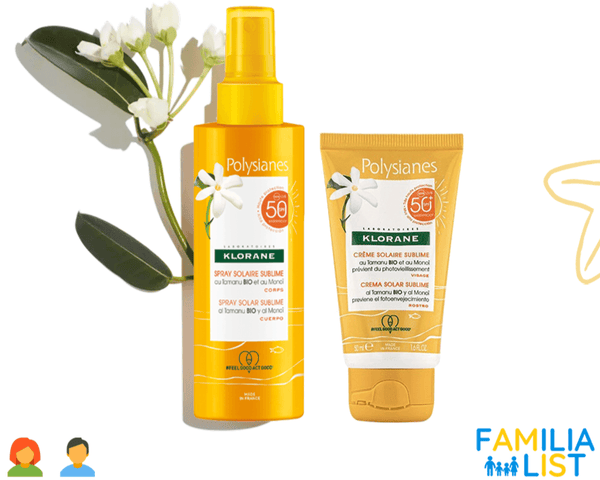 Klorane Polysiane Sun Spray SPF 30 200 ml + Sun Cream SPF 50+ 50 ml