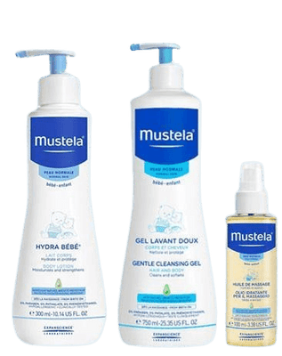 Mustela Baby Bundle Care Essentials Trio