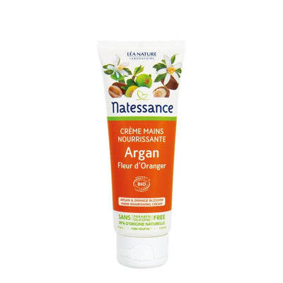 Natessance Argan & Orange Blossom Nourishing Hand Cream