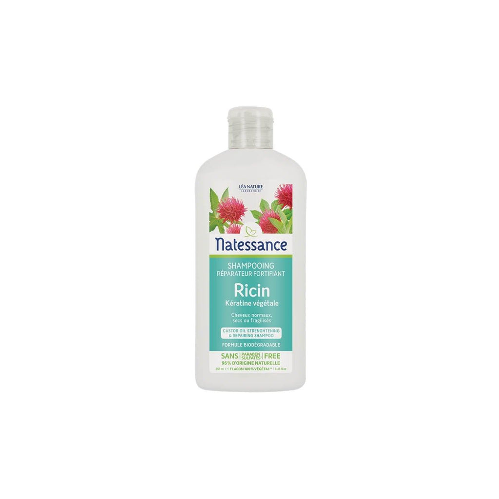 Natessance Castor Oil Hair Strengthening Shampoo