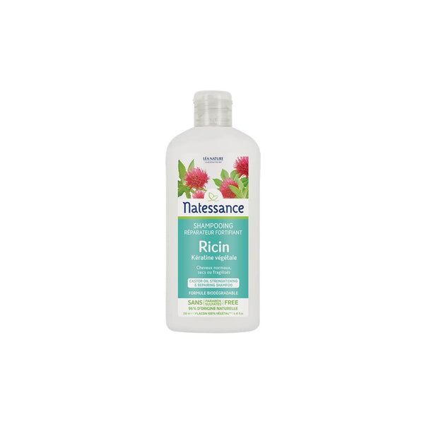 Natessance Castor Oil Hair Strengthening Shampoo