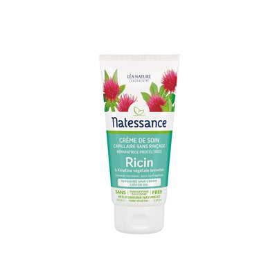 Natessance Castor Oil Leave-In Hair Care Cream