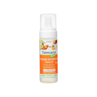 Natessance Kids Peach-Apricot Shower Foam