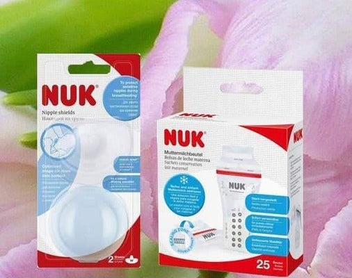Nuk Milk Bag And Nipples Shield