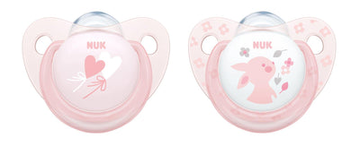 Nuk Soother Trendline 0-6M Pack Of 2