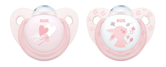 Nuk Soother Trendline 0-6M Pack Of 2