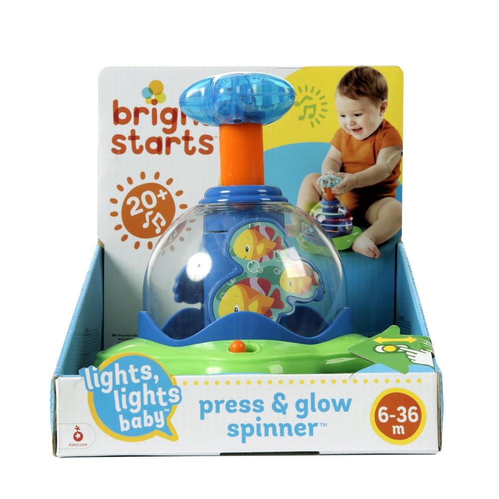 Oball Press & Glow Spinner