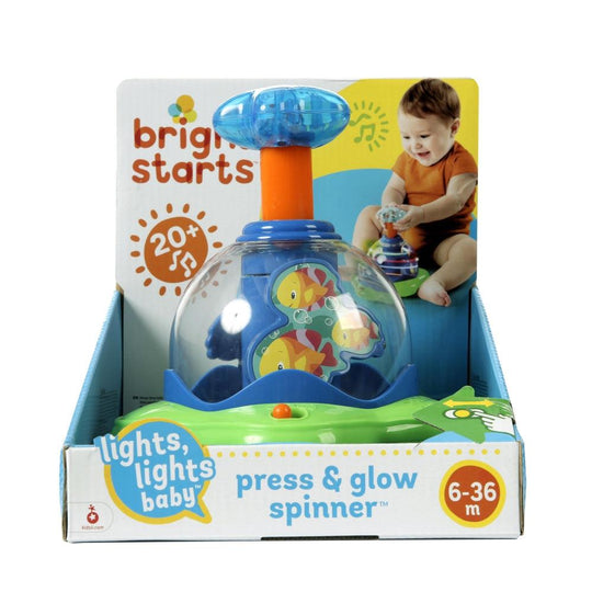Oball Press & Glow Spinner