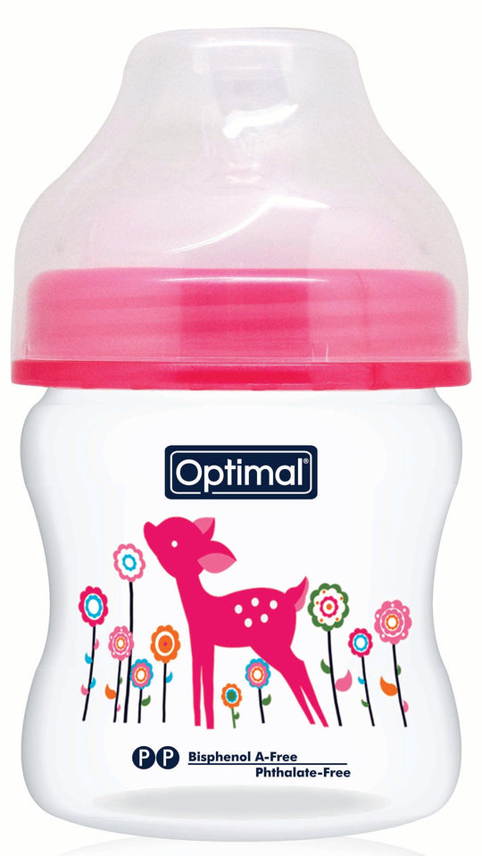 Optimal Bottle Extra Wide- Round Nipple- 150ml