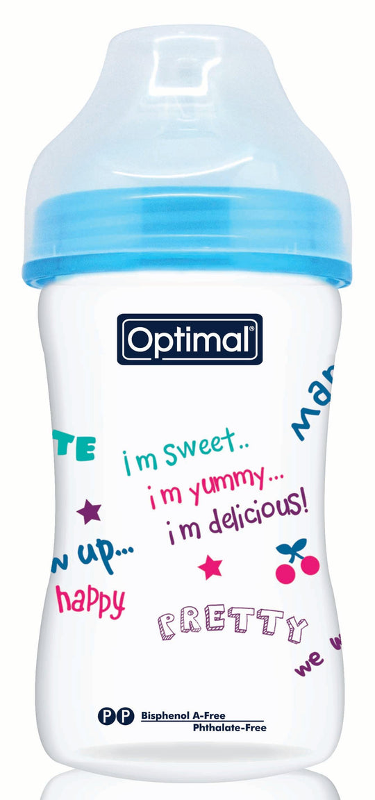 Optimal Bottle Extra Wide- Round Nipple- 240ml