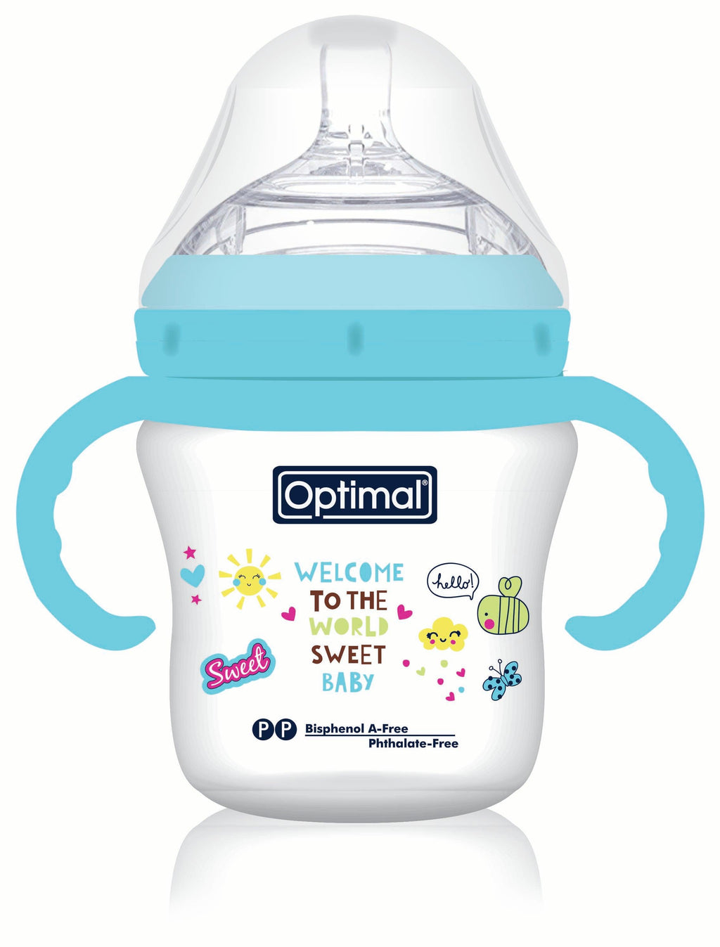 Optimal Bottle Mamilla With Handles 210ml