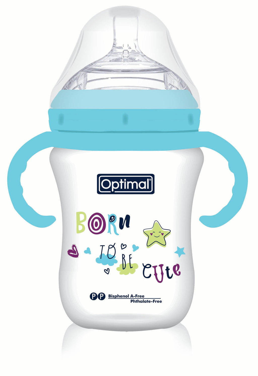 Optimal Bottle Mamilla With Handles 300ml