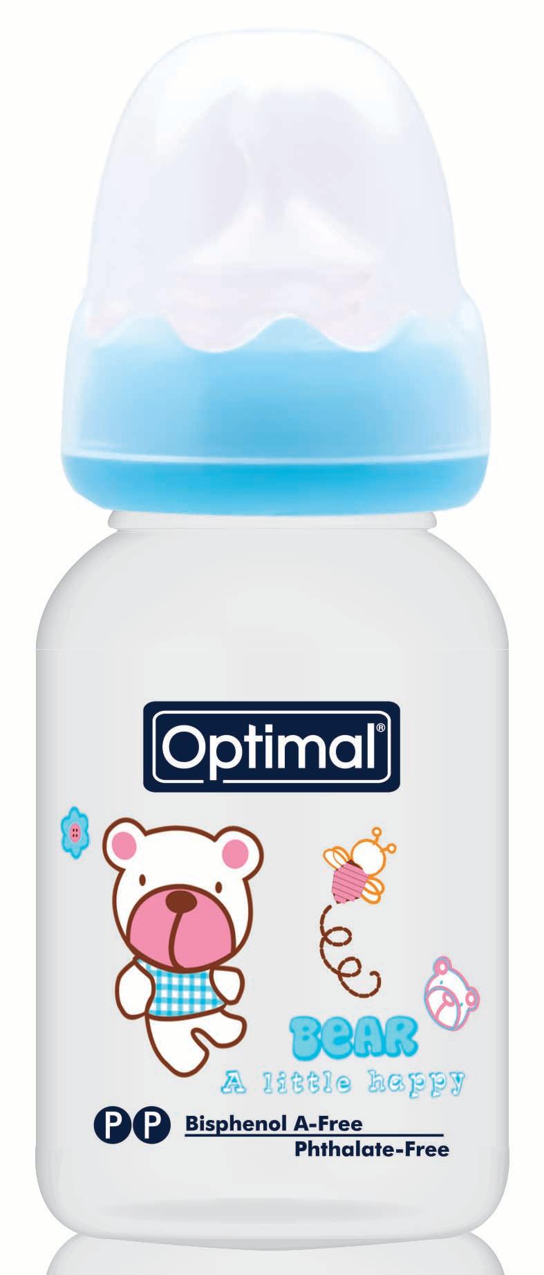 Optimal Bottle Narrow Neck- Orthodontic Nipple 140ml