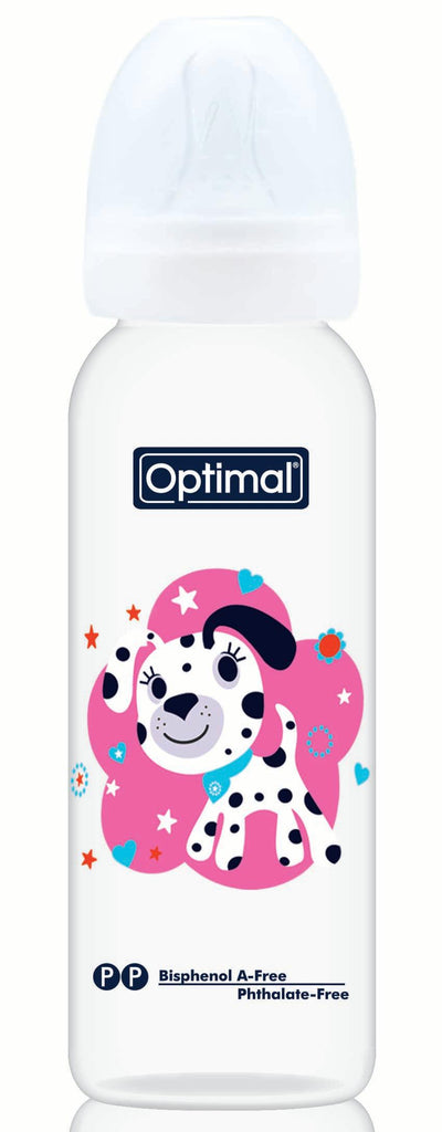Optimal Bottle Slim Waist- Round Nipple 240ml