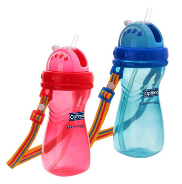 Optimal Bottle Straw With Ribbon (400ML-500 ML)