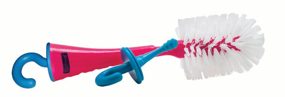 Optimal Brush Bottle and Teat With Hanger