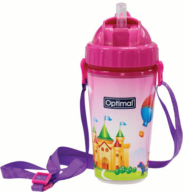 Optimal Cup Insulated Straw With Ribbon 350Ml