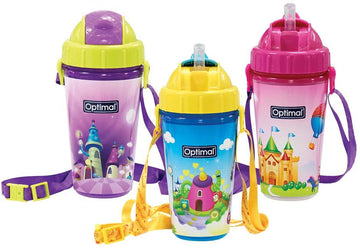 Optimal Cup Insulated Straw With Ribbon 350Ml