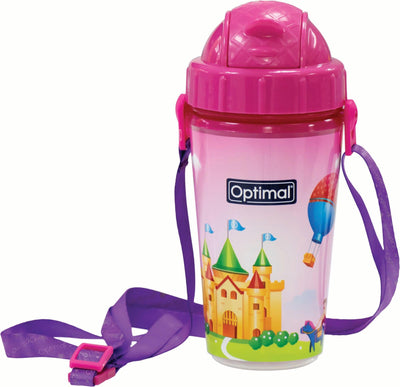 Optimal Cup Insulated Straw With Ribbon 350Ml