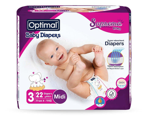Optimal Diapers No.3 (4-9KG)