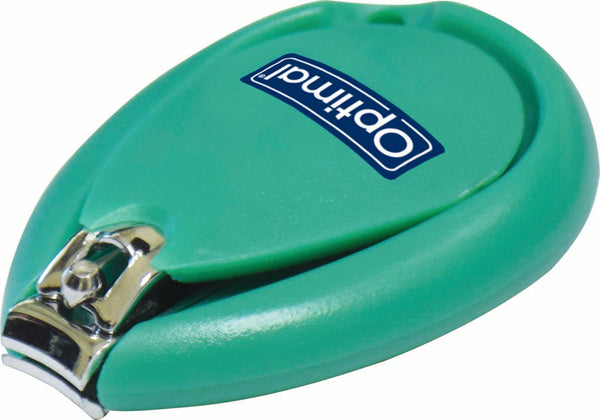Optimal Nail Clipper Plastic Rounded