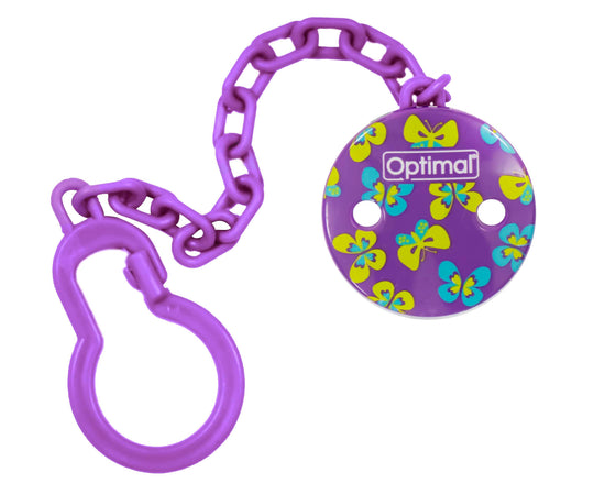 Optimal Soother Holder Round- Assorted