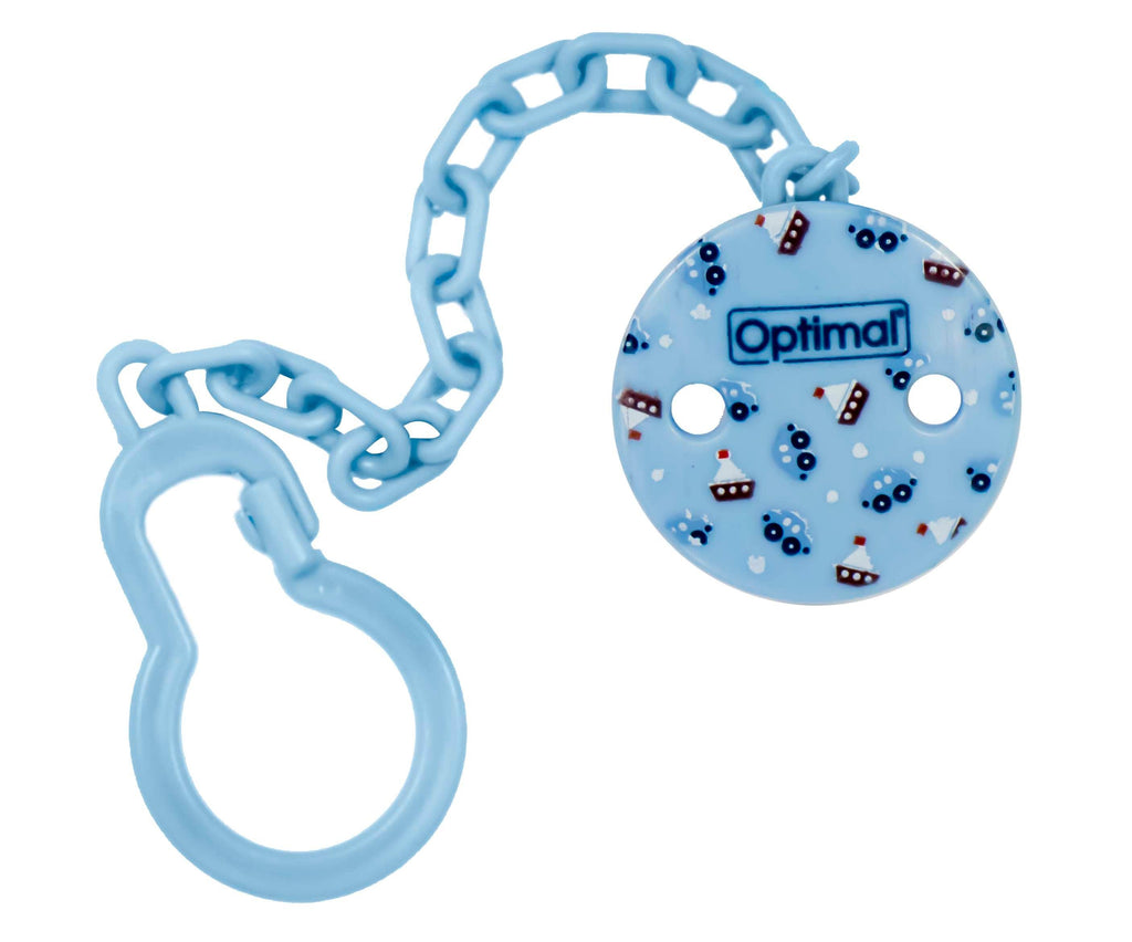 Optimal Soother Holder Round- Assorted