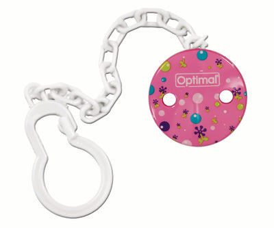 Optimal Soother Holder Round- Assorted