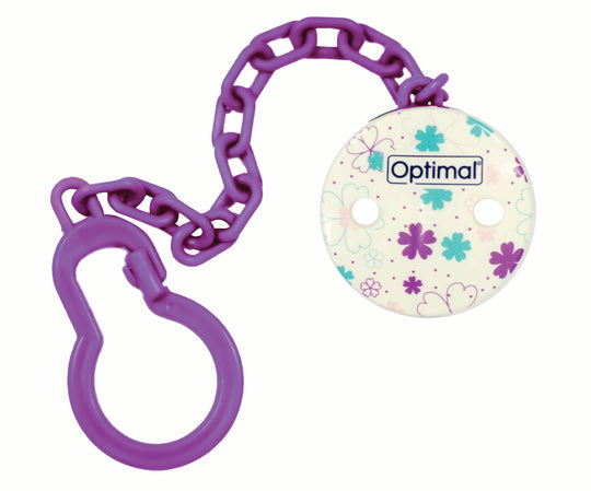Optimal Soother Holder Round- Assorted