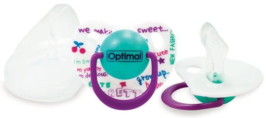 Optimal Soother Orthodontic Nipple- Assorted