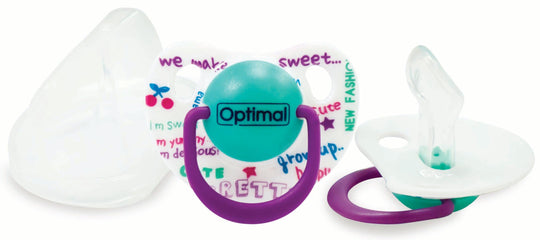 Optimal Soother Orthodontic Nipple- Assorted