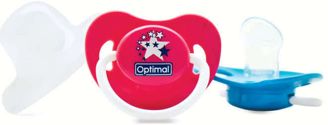 Optimal Soother Orthodontic Nipple- Big Stars