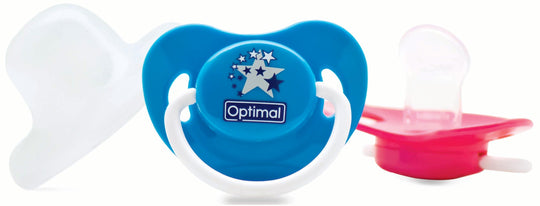 Optimal Soother Orthodontic Nipple- Big Stars