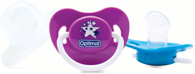 Optimal Soother Orthodontic Nipple- Big Stars