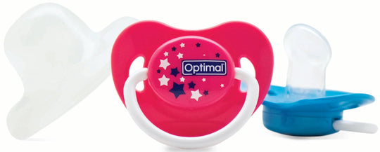 Optimal Soother Orthodontic Nipple- Small Stars