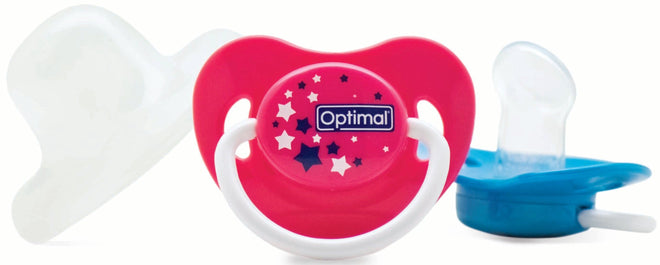 Optimal Soother Orthodontic Nipple- Small Stars