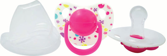 Optimal Soother Round Nipple-Assorted