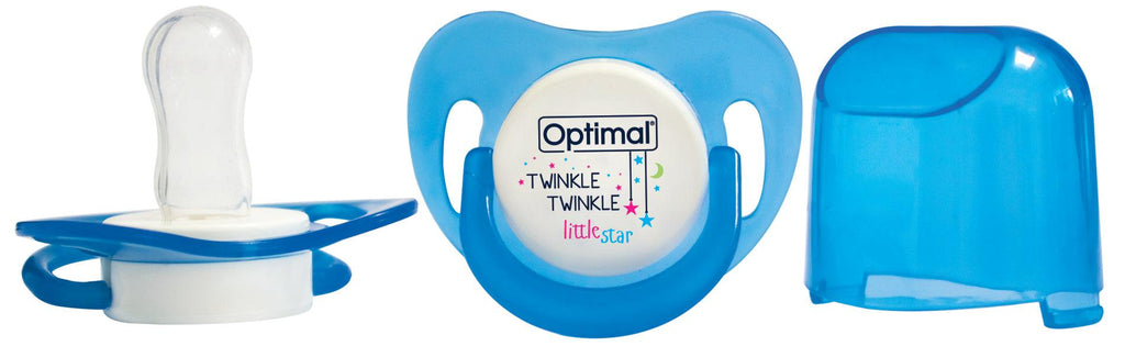 Optimal Soother Round Nipple- Twinkle Twinkle