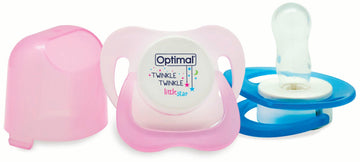 Optimal Soother Round Nipple- Twinkle Twinkle