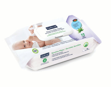 Optimal Wipes Sensitive Herbal With Lid x 72