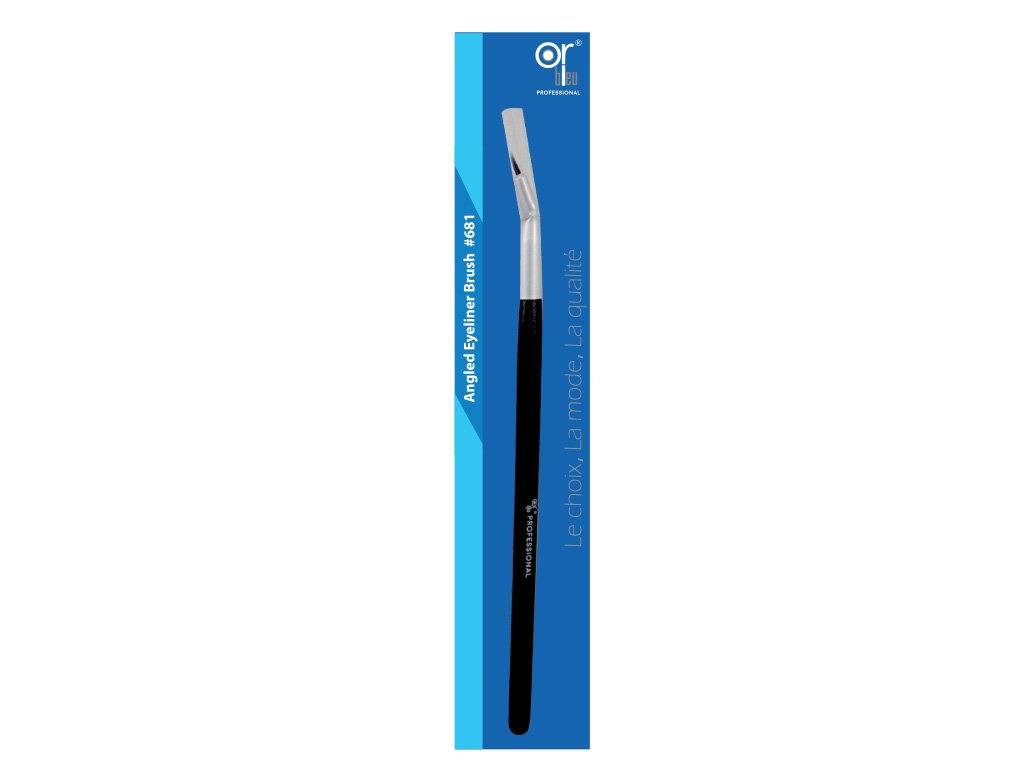 Or Bleu Angled Eyeliner Brush