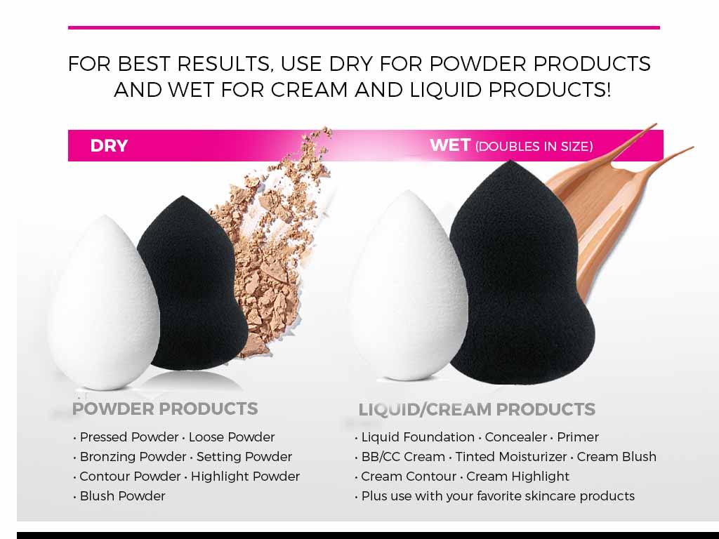 Or Bleu Beauty Blender Sponges