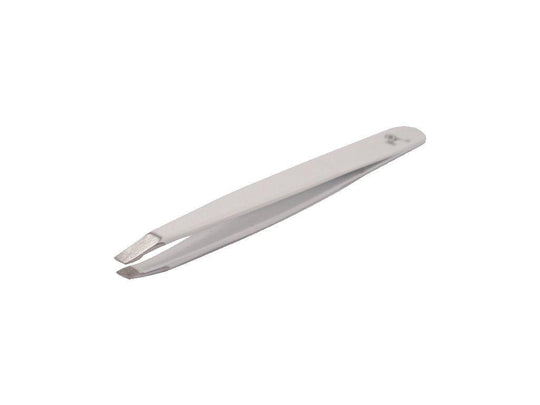 Or Bleu Diamond Slant Tip Tweezers